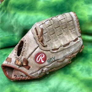 Rawlings Vintage RBG4 Fastback Model Softball Glove Leather Made in Korea